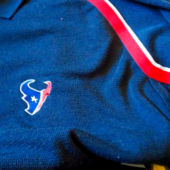 Texans Polo Shirt Rebok XL pre-owned - Picture 3 of 8